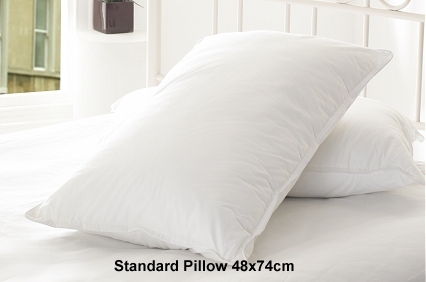 White Duck Feather and Down Pillows